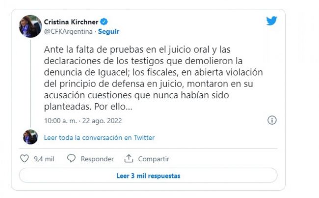 Momentos decisivos en el juicio por corrupción contra CFK