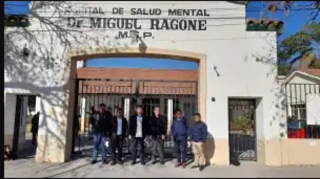 Legisladores en el hospital Ragone