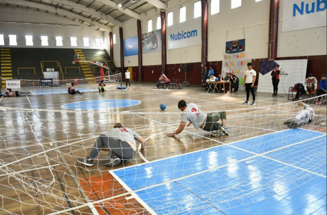 Acción en el micro estadio Delmi