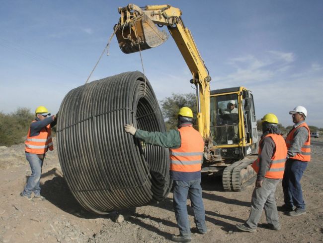 Tendido de fibra óptica