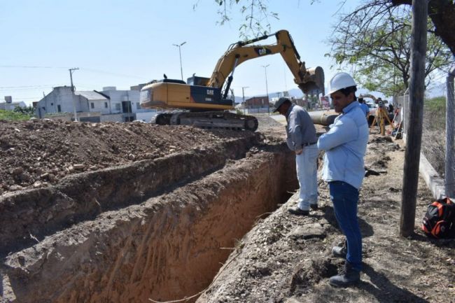 Nuevos cortes por la obra en Av. Perón