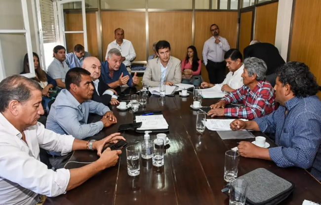 Reunión en el Senado