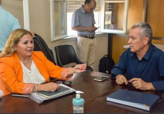 Reunión en el Senado