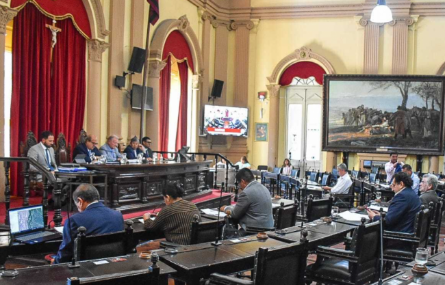 Primera sesión del Senado