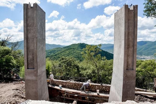 Obras en cerro Ala Delta