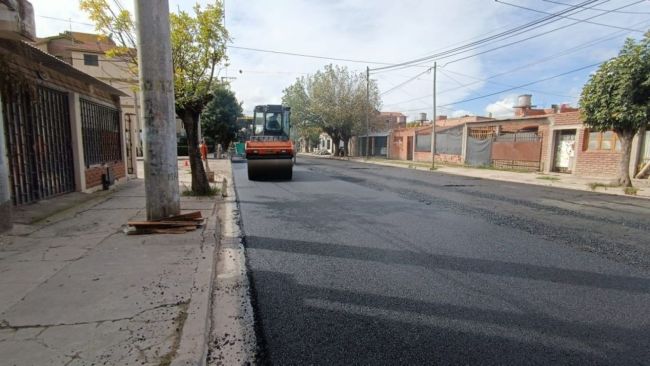 Obras de repavimentación