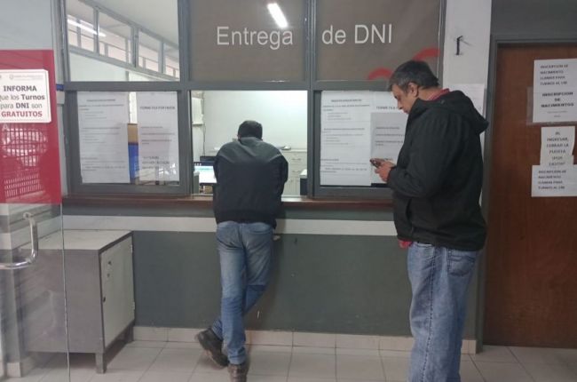 Entrega de DNI