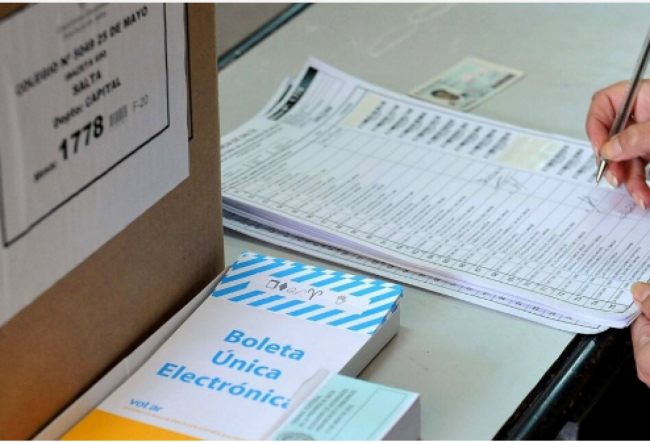 Sáenz obtuvo el 47,52% de los votos emitidos