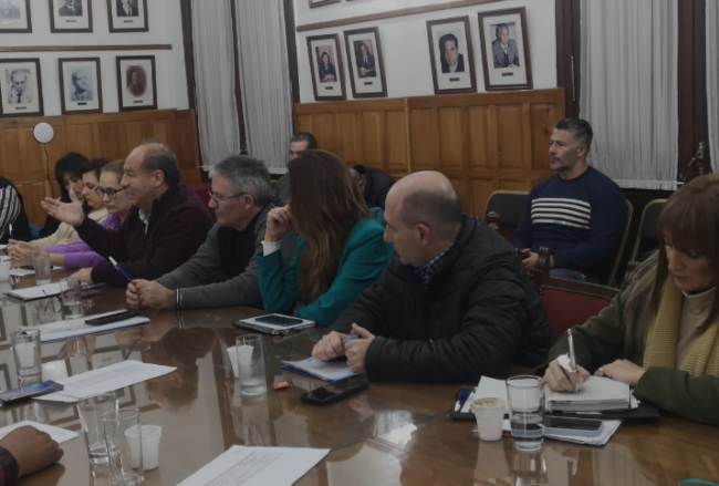 Encuentro en Diputados