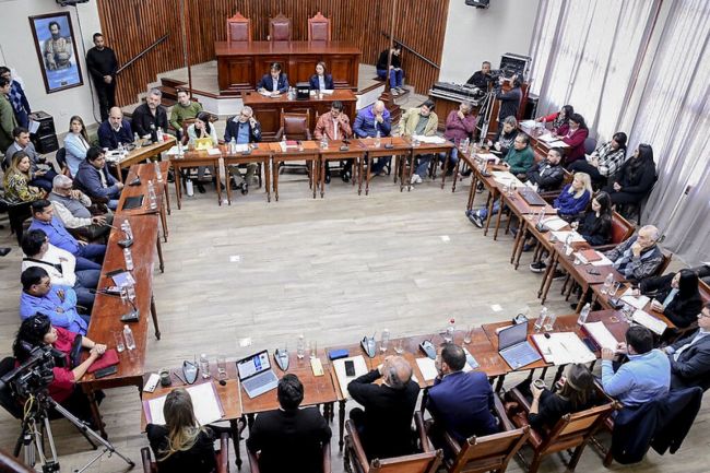 Plenario de transporte