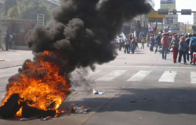 Piquetes y puntos de vista