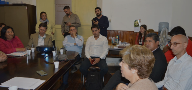 Mangione en Diputados