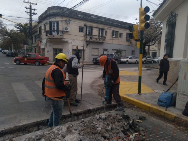 Obras para la semaforización