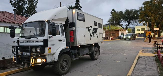 Turistas sobre ruedas en Salta
