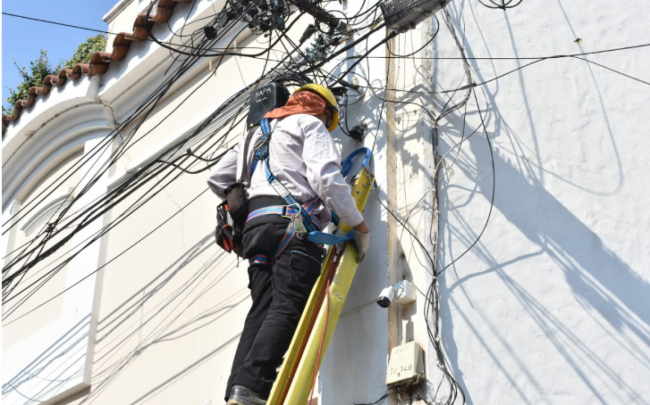 Buscan eliminar el cableado aéreo