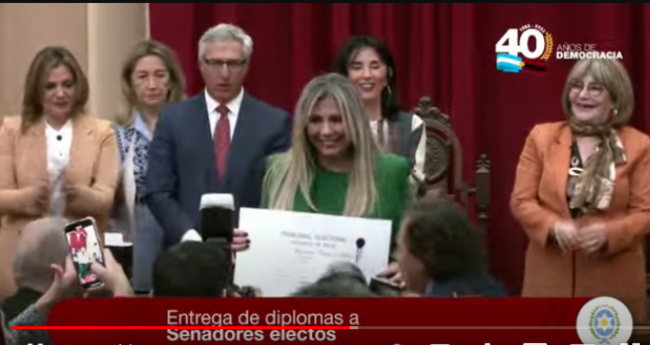 Ceremonia de proclamación