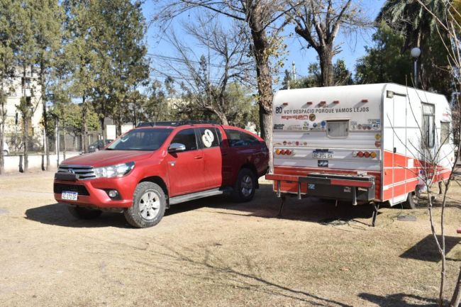 Turistas sobre ruedas
