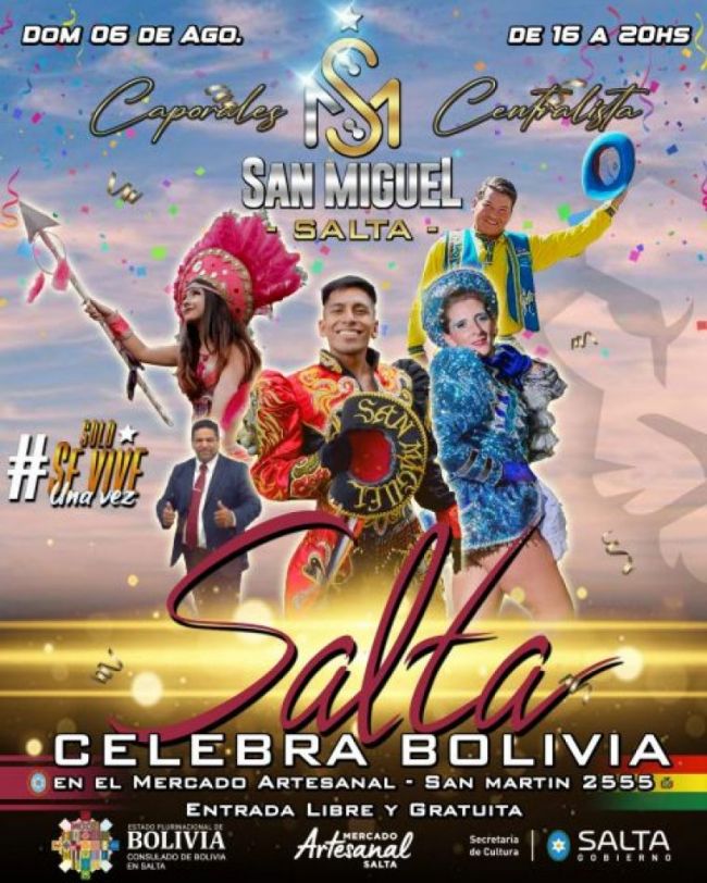 Celebración boliviana en Salta
