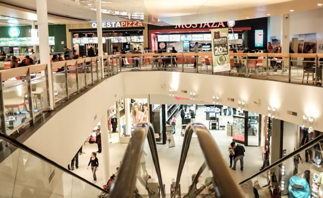 Consumo en shoppings