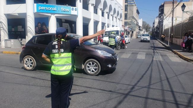 Tránsito en el centro