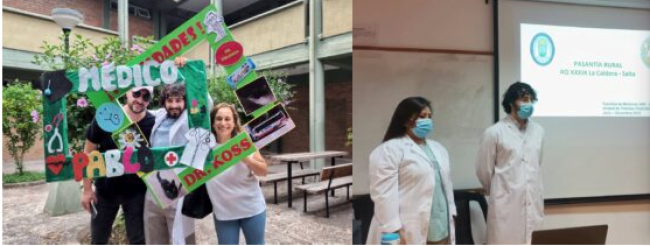 Nuevos médicos formados en Salta