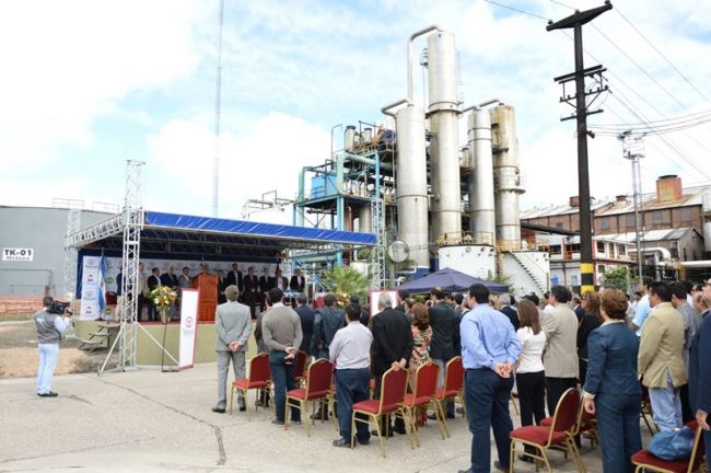 Ingenio Tabacal, cuando inauguró su destilería