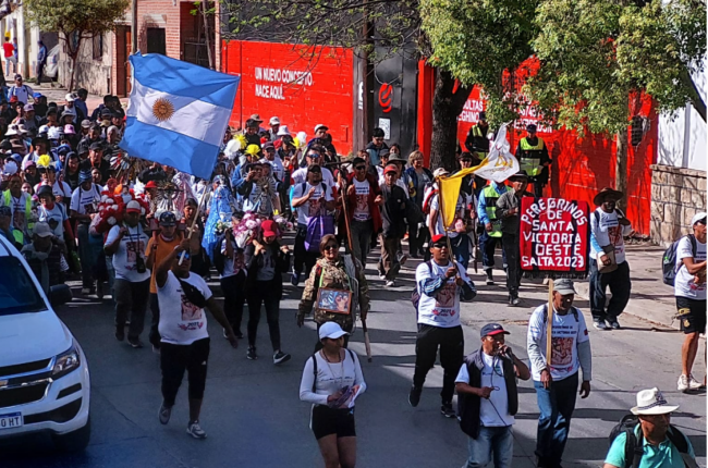 Peregrinos de Santa Victoria Oeste