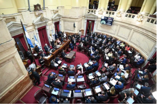 Nuevo Senado nacional
