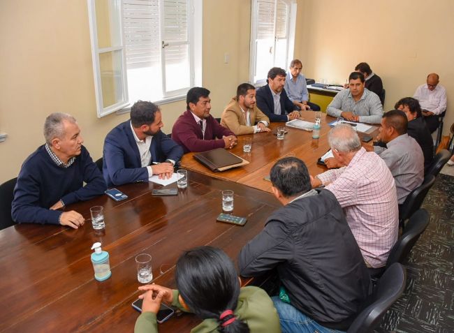 Reunión de comisión de Obras Públicas