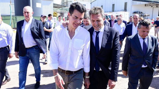 Urtubey junto a Massa