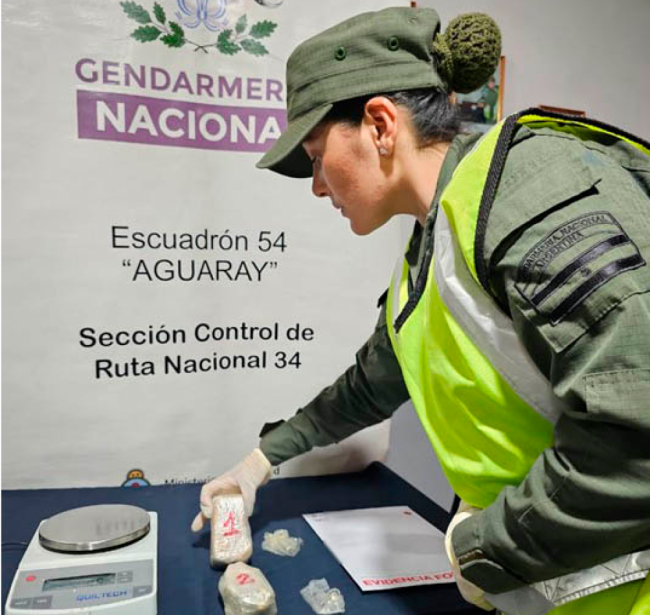 Procedimiento antidroga