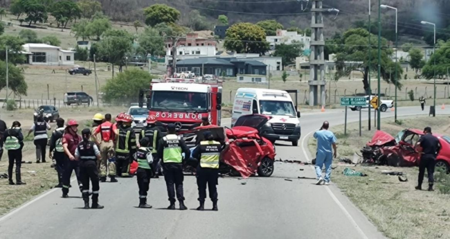 Siniestro fatal en el acceso norte