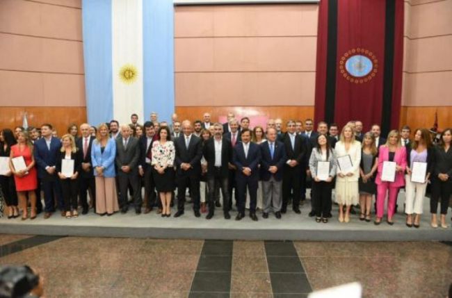 Se completó el gabinete provincial