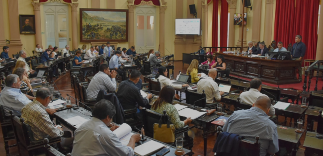 Sesión de diputados