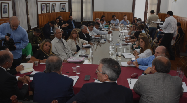 Encuentro en Diputados