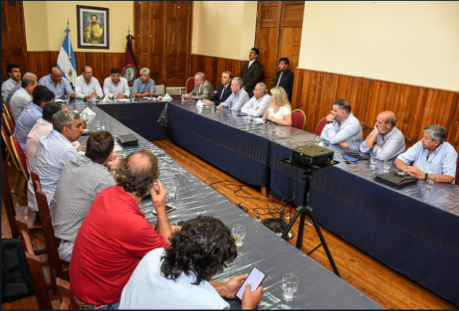 Se trabajará en la emergencia del transporte y servicios públicos