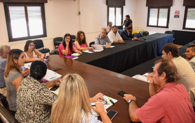 Reunión en el Senado