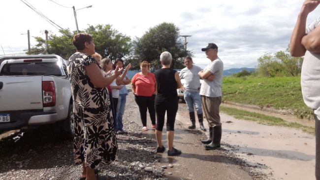 Desbordó el río Ancho