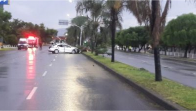 Siniestro en Av Paraguay