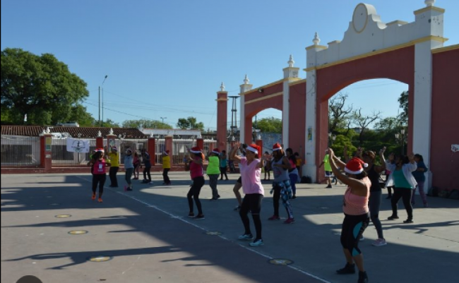 Mapa de lugares para la práctica deportiva
