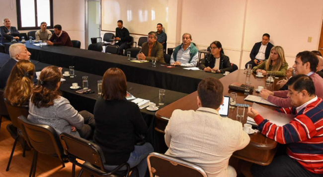 Reunión en el Senado