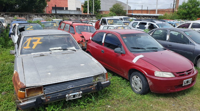 Vehículos a rematar