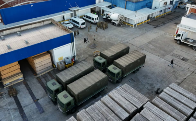 Entrega de alimentos