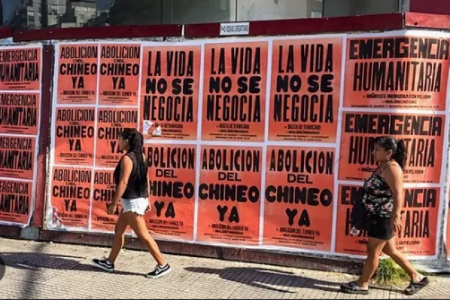 Iniciativa contra el denominado "chineo"