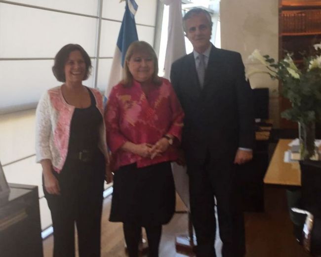 Durand Cornejo con Malcorra