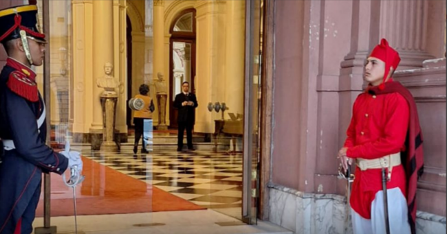 Infernales en Casa Rosada