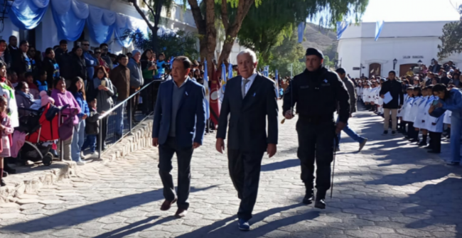 El acto central se realizó en Cachi