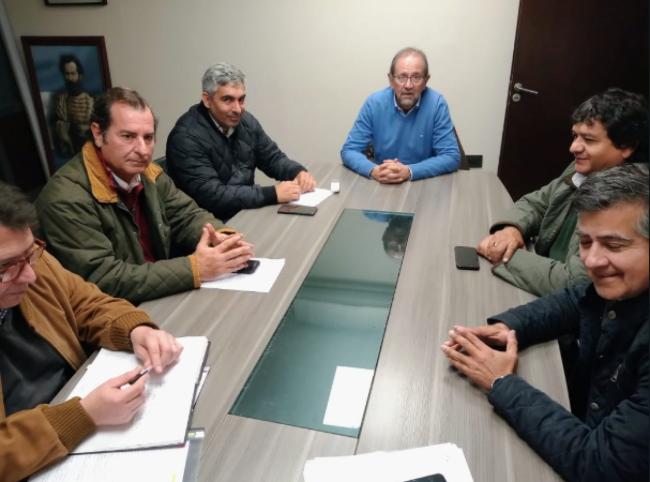 La Comisión de Obras Públicas se trasladó al Grand Bourg