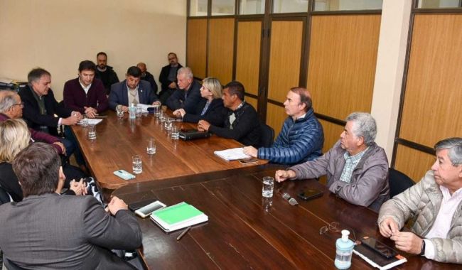 Reunión en el Senado