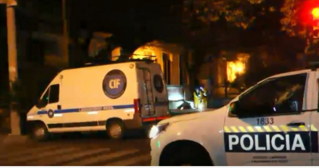 Trabajo del CIF en Alsina al 600